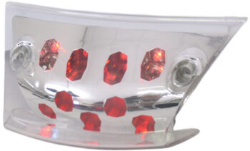 Achterlicht 'led' Edge Piaggio Zip 2000 helder glas
