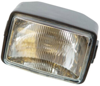 Koplamp Tomos A35 vierkant - zwart