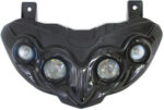 Koplamp Edge Gilera Runner Pro - vanaf bouwjaar 2006 - zwart