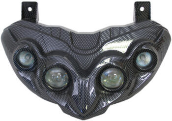 Koplamp Edge Gilera Runner Pro vanaf bouwjaar 2006 - carbon look
