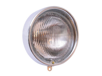 Koplampunit Zundapp CS50 met grote fitting (BA20D) - chroom