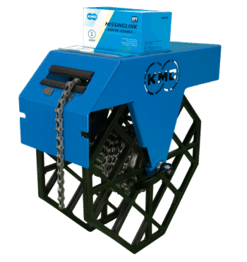 Reel Holder KMC Kettingrol wandhouder - Blauw - werkplaats kettingrol