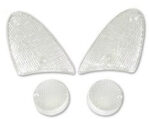 Knipperlichtglazenset Edge Aprilia SR-WWW - helder