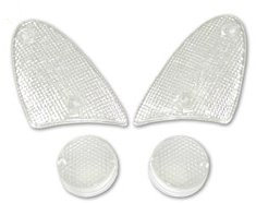 Knipperlichtglazenset Edge Aprilia SR-WWW - helder