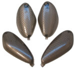 Knipperlichtglazenset Piaggio NRG-Xtreme - carbon