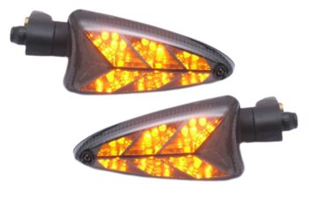 Knipperlichtset Yamaha Aerox Black Edition (vanaf bouwjaar 2012) LED - links en rechts/achter