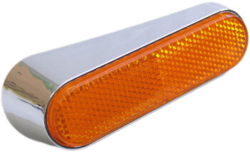 Reflector met chrome houder Vespa LX - Rechts