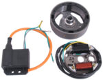 Ontsteking + vliegwiel elektrische ontsteking model Bosch voor Kreidler / Zundapp 12 volt
