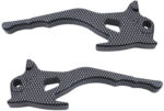 Remgreepset Yamaha Aerox CNC-Gefreest - Carbon