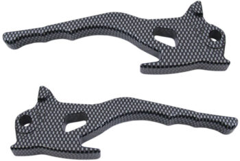 Remgreepset Yamaha Aerox CNC-Gefreest - Carbon