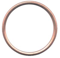 Uitlaatpakking Kreidler 32mm koper
