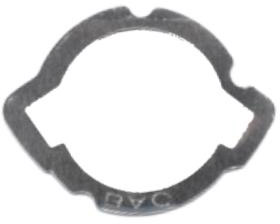 Voetpakking Vespa Ciao/ Piaggio Si/ Gilera Citta - aluminium