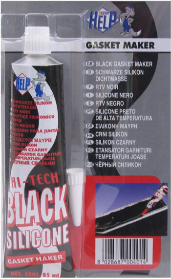 Vloeibare pakking Super Help 85 gram - zwart