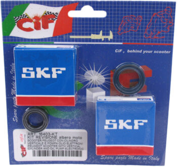 Krukaslager-Keerringset Peugeot Speedfight WRC/ Vivacity (tot bouwjaar 2008) 50cc - met elektrische oliepomp