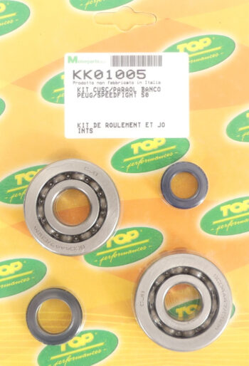 Krukaslager-keerringset Peugeot verticaal motor 50cc 2 takt