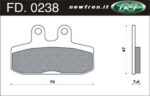 Remblokset Newfren FD0238 Honda Bali