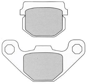Remblokset Newfren FD0085 Peugeot Buxy-RS / Squab