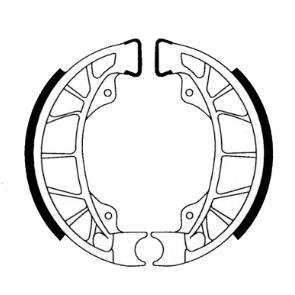 Remsegmentset RMS Piaggio Zip 2000/ Vespa LX-S/ Skipper