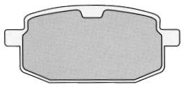 Remblokset Newfren FD0175 Yamaha Zest, Axis - Peugeot V-Clic  Voor