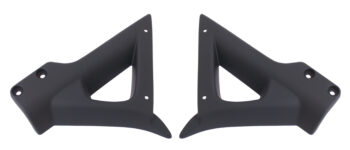 Voorspatbord beugelset Peugeot Vivacity tot bj.2008 mat zwart