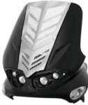 Voorfrontrooster Gilera runner oud model aluminium zilver