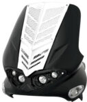 Voorfrontrooster Gilera runner oud model aluminium wit