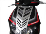 Voorfrontrooster Gilera runner Sp nieuw model aluminium zilver