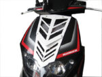 Voorfrontrooster Gilera runner Sp nieuw model aluminium wit