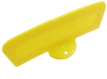 Gele plaat Vespa met PVC voet