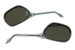 Spiegelset chroom rechthoekig 10mm