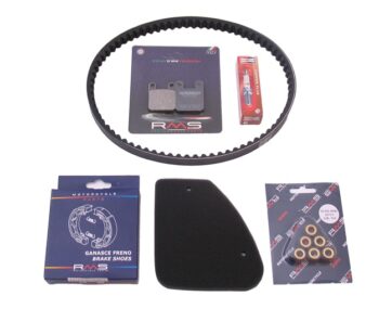Onderhoudspakket RMS Peugeot TKR/ speedfight / vivacity met verticaal motor luchtgekoeld en AJP remklauw