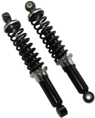 Schokbrekerset Gilera citta / Tomos lengte 280 mm zwart