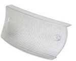 Achterlichtglas Peugeot buxy/ zenith/ speedake wit