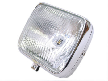 Koplamp Zundapp/ Kreidler vierkant model chroom
