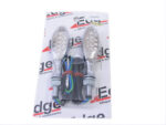 Knipperlicht led universeel model vinger chroom/ helder glas