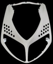 Voorscherm Peugeot speedfight 2 - wit glans
