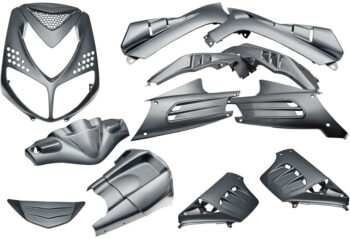 Plaatset 13-delig Edge voor Peugeot Speedfight 2 - anthraciet