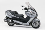 Plaatset Maxi scooter Suzuki Burgmann 13 delig zilver metallic bj. 2007 tot 2012