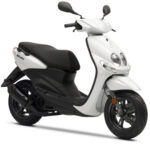 Plaatset 9-delig Edge voor Yamaha Neo's - vanaf bouwjaar 2008 tot 2011 - 2 en 4 takt model - glanzend wit