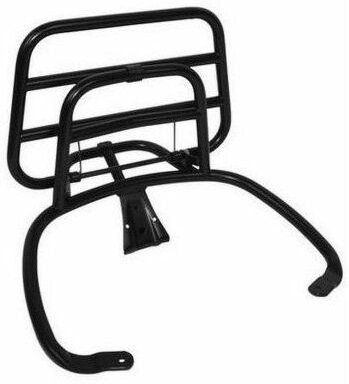 Achterdrager opklapbaar Vespa primavera/ sprint mat zwart origineel