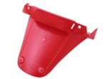 Achterspatbord Vespa LX rood glans met motief/ geribbeld