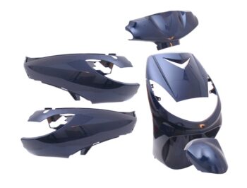 Plaatset 6-delig Edge for Peugeot Vivacity tot bouwjaar 2008 - metallic blauw