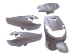 Plaatset 6-delig Edge for Peugeot Vivacity tot bouwjaar 2008 - mat grijs