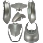 Plaatset 6-delig Edge voor Peugeot Kisbee 2T/4T - mat grijs