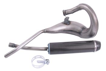 Uitlaat Turbokit Bufanda HQ Derbi Senda van bj. 2000 tot 2010 carbon einddemper