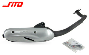 Uitlaat Sito 714 Peugeot Ludix, New Vivacity, Speedfight-3, Kisbee, 45km/u 2 takt