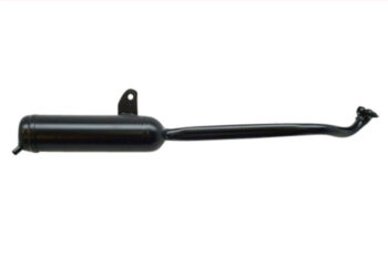 Uitlaat Tecno Vespa ciao origineel model 22mm aansluiting tot bj. 2000 zwart