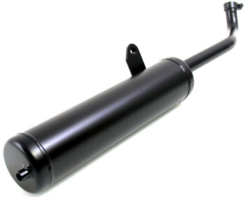 Uitlaat Tecno Gilera citta standaard model dikke bocht 23,5mm aansluiting