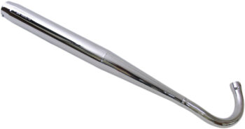 Uitlaat met bocht Zundapp 32mm 1 knik chroom