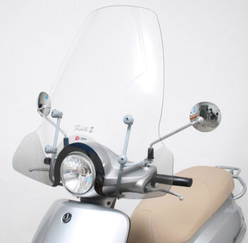 Windscherm Faco Sym Fiddle 2 -50/125cc inclusief bevestigingsmaterialen